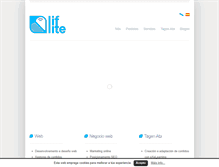 Tablet Screenshot of liflite.com